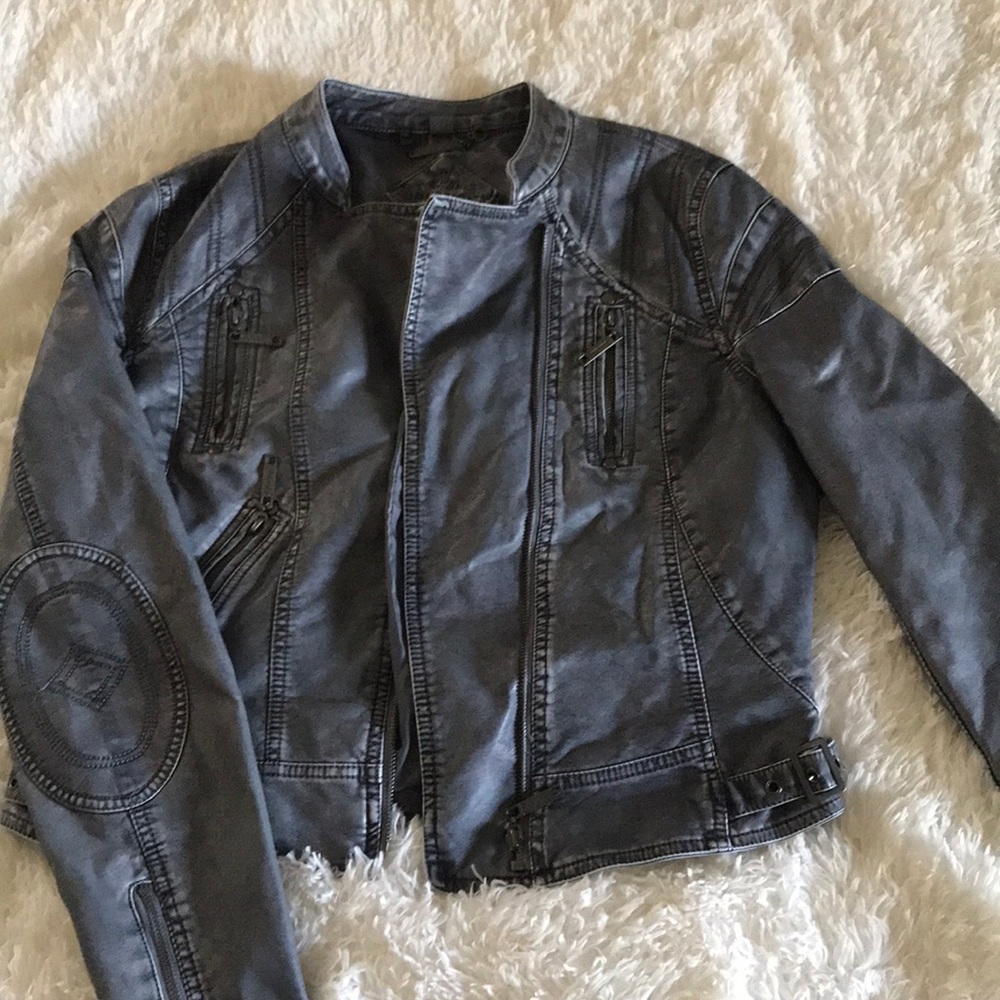 Leather jacket
